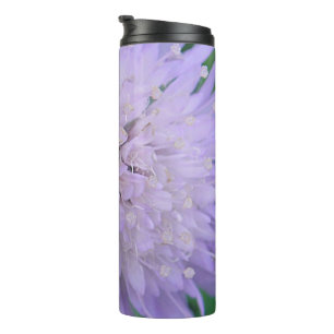 Lila Blume Thermosbecher