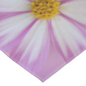 Lila Blume Tischdecke (Schrägansicht)