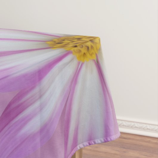 Lila Blume Tischdecke (Beispiel)