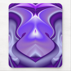Lila Blume Traum , Abstrakte Fantasie Rainbow Art Mousepad