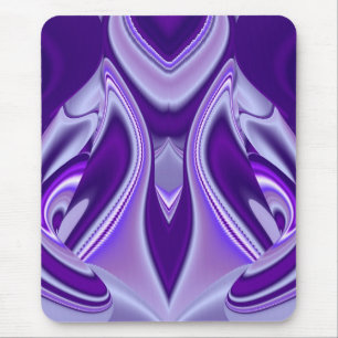 Lila Blume Traum , Abstrakte Fantasie Rainbow Art Mousepad