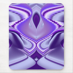 Lila Blume Traum , Abstrakte Fantasie Rainbow Art Mousepad