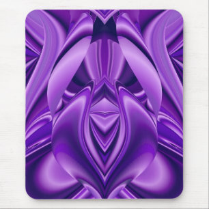 Lila Blume Traum , Abstrakte Fantasie Rainbow Art Mousepad