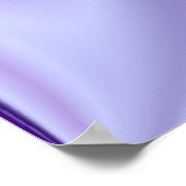 Lila Blume Traum Poster (Ecke)