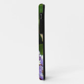 Lila Blume und Schmetterling Case-Mate iPhone Hülle (Hinten/Links)