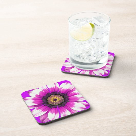 Lila Blume Untersetzer (Rechte Seite)