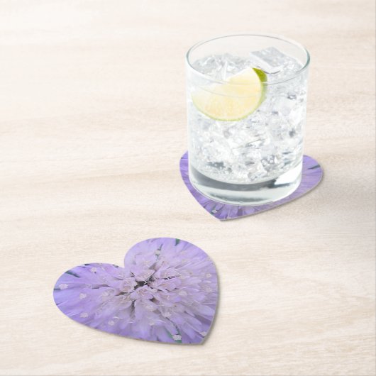Lila Blume Untersetzer (Vor Ort)