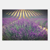 Lila Blume Wrapping Sheets Geschenkpapier Set (Vorderseite 3)