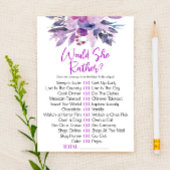 Lila Blume würde sie eher Brautparty spielen Briefpapier