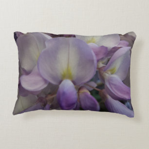 Lila Blume Zierkissen