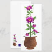 Lila Blumen (Vorne/Hinten)
