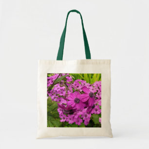 Lila Blumen aus San Francisco Tragetasche