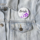 lila Blumen Button (Beispiel)