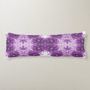 Lila Blumen Geblüht Kissen