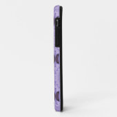 Lila Blumen iPhone5 Hülle (Hinten/Links)