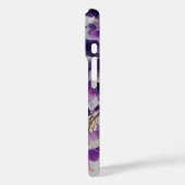 Lila Blumen iPhone-Hülle Case-Mate iPhone Hülle (Rückseite / Links)