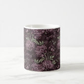 Lila Blumen Kaffeetasse (Mittel)