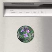 Lila Blumen Magnet (In Situ (Geschirrspüler))