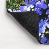 Lila Blumen Mousepad (Ecke)