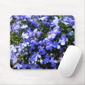 Lila Blumen Mousepad (Mit Mouse)