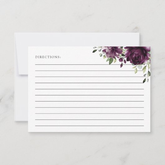 Lila Blumen, Pflaumen, Blume, Brautparty (Rückseite)