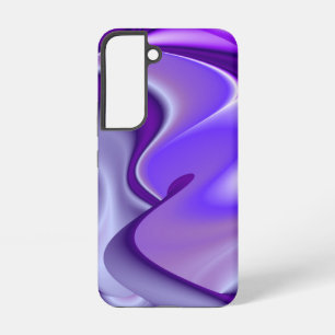 Lila Blumen Regenbogen-Träume Samsung Galaxy Hülle