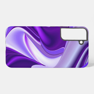 Lila Blumen Regenbogen-Träume Samsung Galaxy Hülle