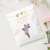 Lila-Blumen-Samenpäckchen im Trauerbeutel Geschenktütchen (Versiegelt)