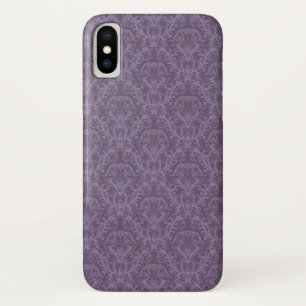 Lila Blumen Tapete 2 iPhone X Hülle