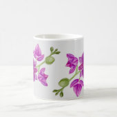 Lila Blumen-Tasse Christinas Kaffeetasse (Mittel)