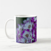 Lila Blumen-Tasse Kaffeetasse (Links)