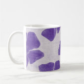 Lila Blumen-Tasse Kaffeetasse (Links)