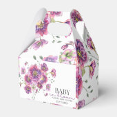 Lila Blumenbaby in Bloom Baby Showbox Geschenkschachtel (Rückseite)