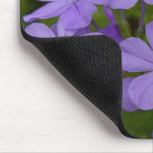 Lila Blumenblätter Mousepad (Ecke)