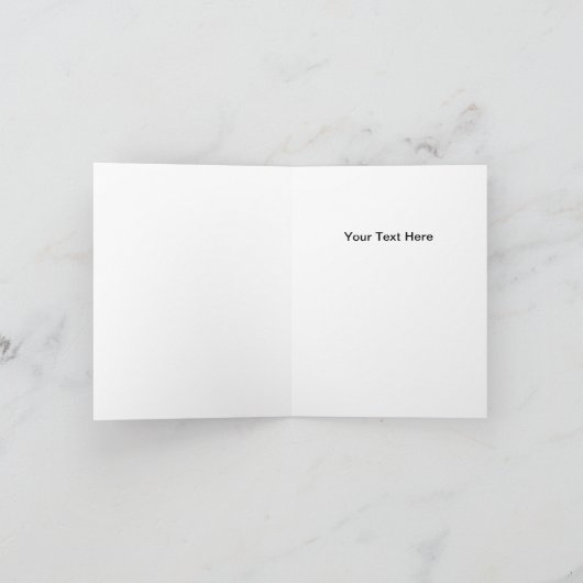 Lila Blumenblätterung Dankeschön-Karte Dankeskarte (Innenseite)