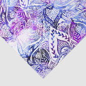 Lila Blumenboho Seidenpapier (Ausschnitt)