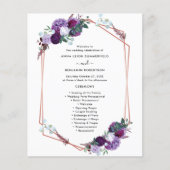 Lila Blumenfeier (Vorderseite)