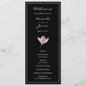 Lila Blumenfeier Programm (Vorderseite)