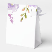 Lila Blumengeschenke, Maulwurfszel Geschenkschachtel (Rückseite)