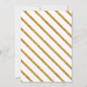 Lila Blumenkarussell-Party Einladung (Rückseite)