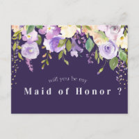 lila Blumenkohl wird meine Trauzeugin sein