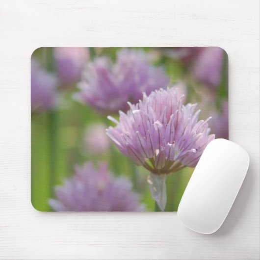 Lila Blumenmousepad Mousepad (Mit Mouse)