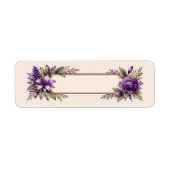Lila Blumenmuster (Vorne)