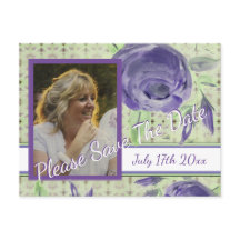 Lila Blumenmuster-Rose