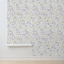 Lila Blumenmuster