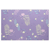 Lila Blumenmusterstoff & Bastelmuster Stoff (Fat Quarter (45,7 x 55,9 cm))