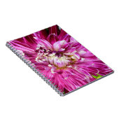 Lila BlumenNotebook Notizblock (Rechte Seite)
