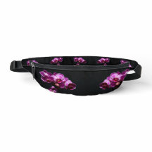 Lila Blumenorchid Naturblüten Fanny Pack