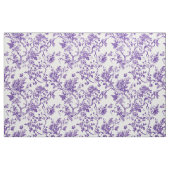 Lila Blumenranken-Toile Stoff (Fat Quarter (45,7 x 55,9 cm))