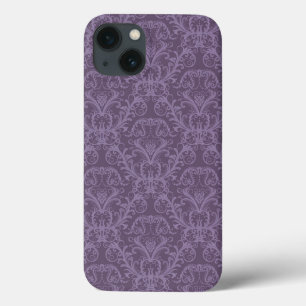 Lila Blumentapete 2 Case-Mate iPhone Hülle